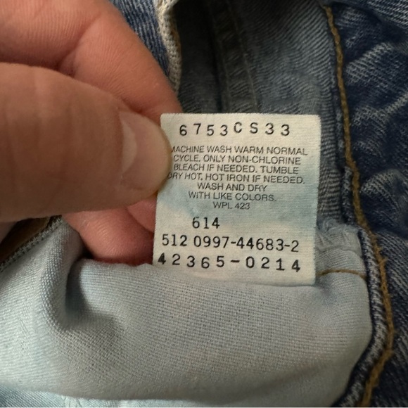 Vintage 90s Orange Tag Levi’s Women’s 565 Wide‎ Leg Regular Size 26 - Picture 16 of 16